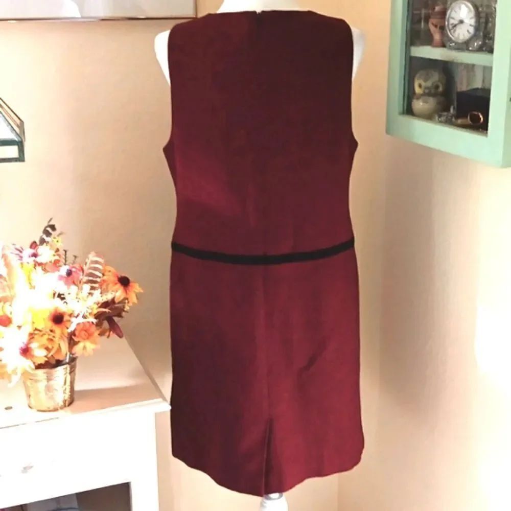 Talbots Wool Blend Sheath Dress - Picture 6 of 13